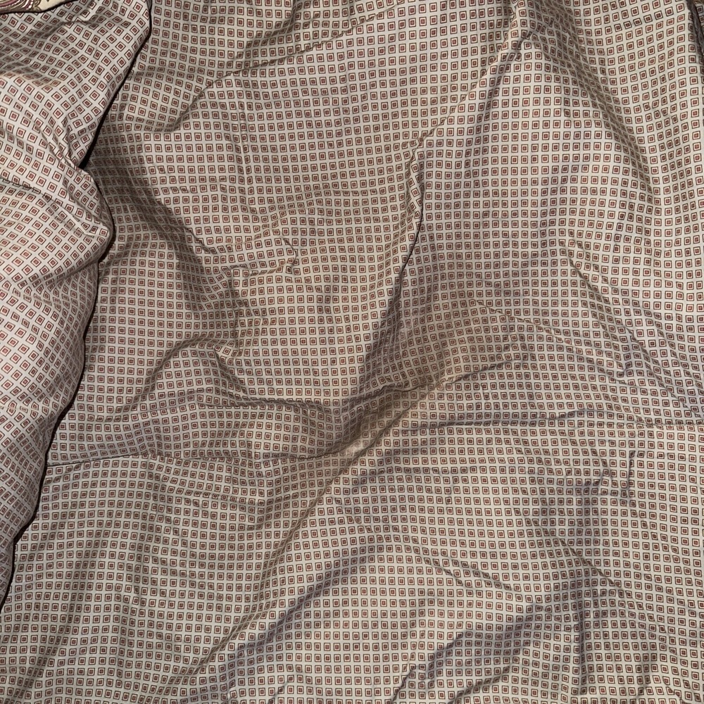 Ralph Lauren FULL/QUEEN Comforter Reversible Medallion Paisley Check Blue Green - Picture 3 of 5